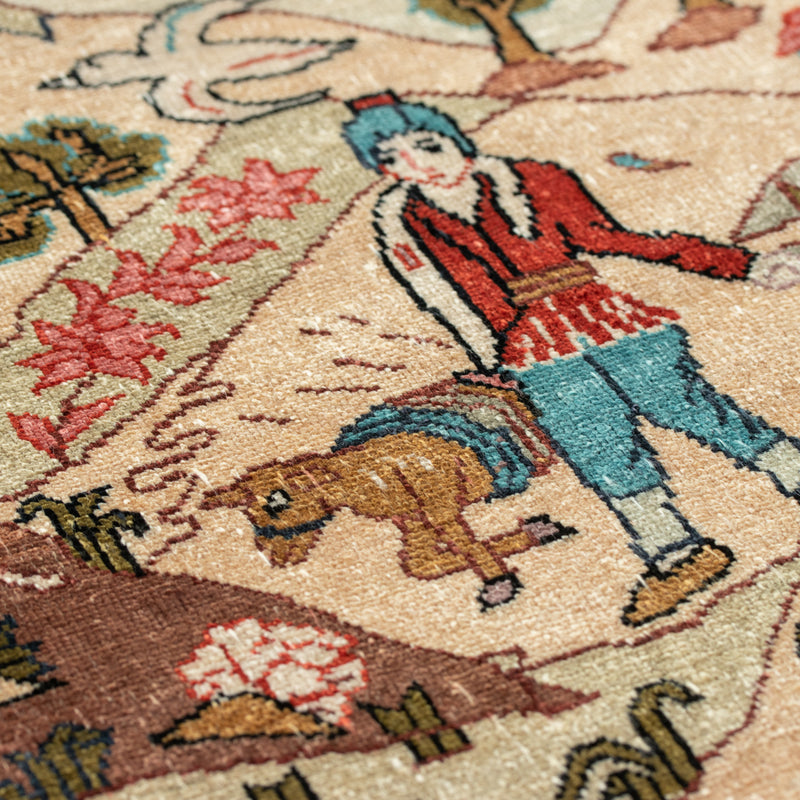 トルコ絨毯（手織り）　ラグサイズ