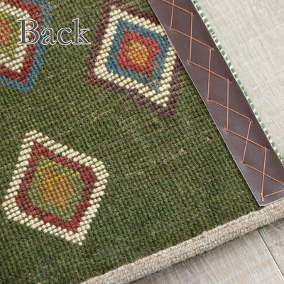 ペルシャ手織りギャッベ　ラグサイズ　約100×150cm