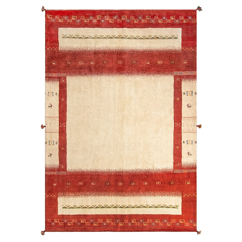 ペルシャ手織りギャッベ　約200×300cm