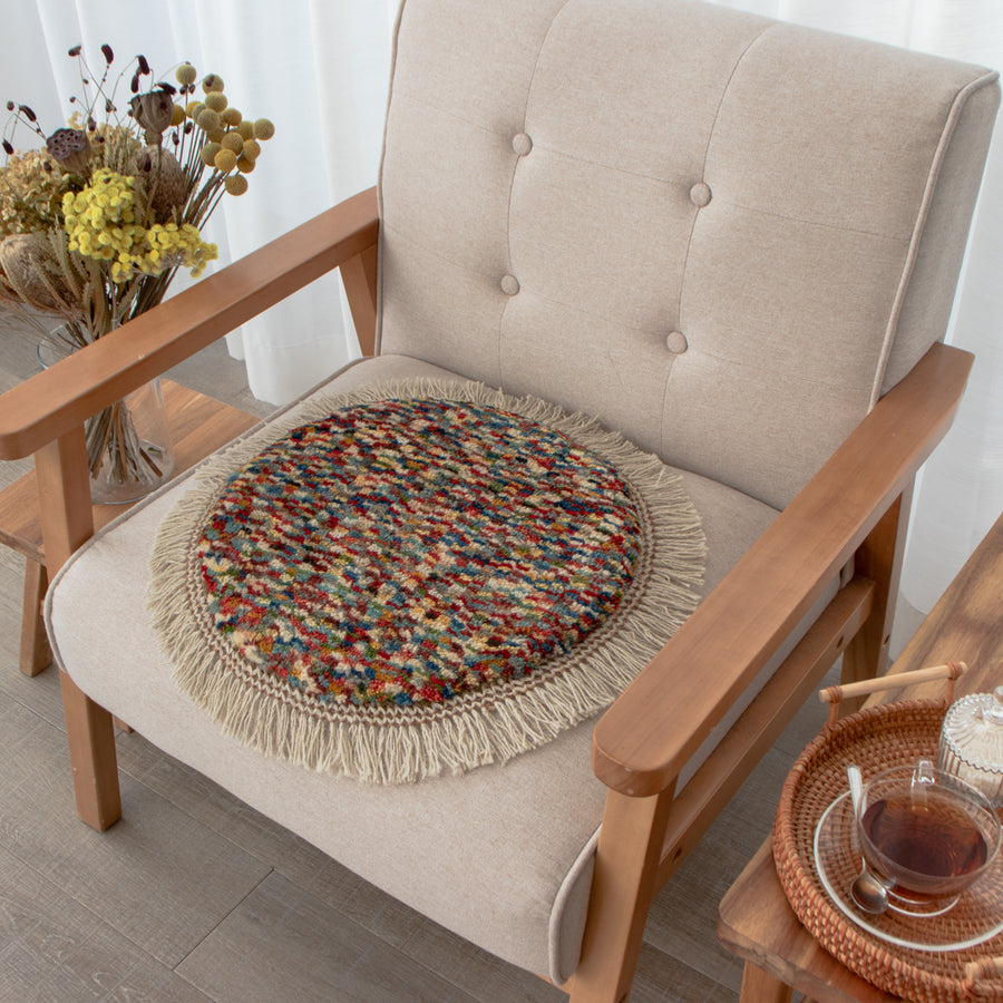 ペルシャキリム　手織り　スーザニ　新品　170x100　リバーシブル ☆ペルシャ手織りキリム 玄関マットLサイズ 5 | 三越伊勢丹