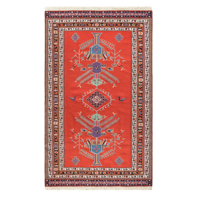 ペルシャ手織りキリム ウール ラグ シルジャン 77×120cm – Persiadirect