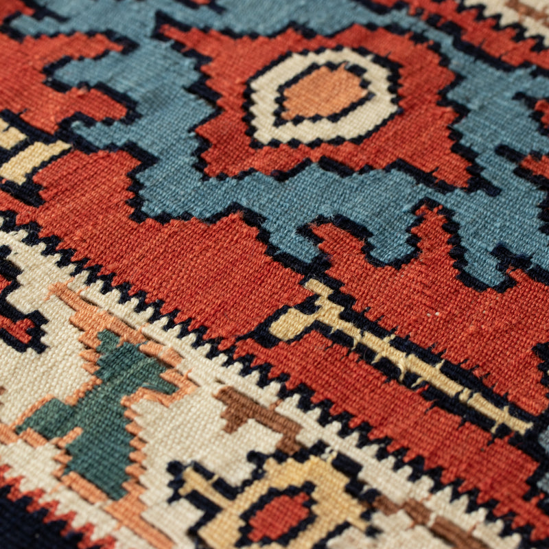 ペルシャ手織りキリム　ウール　ラグ　ビージャール　170×262cm