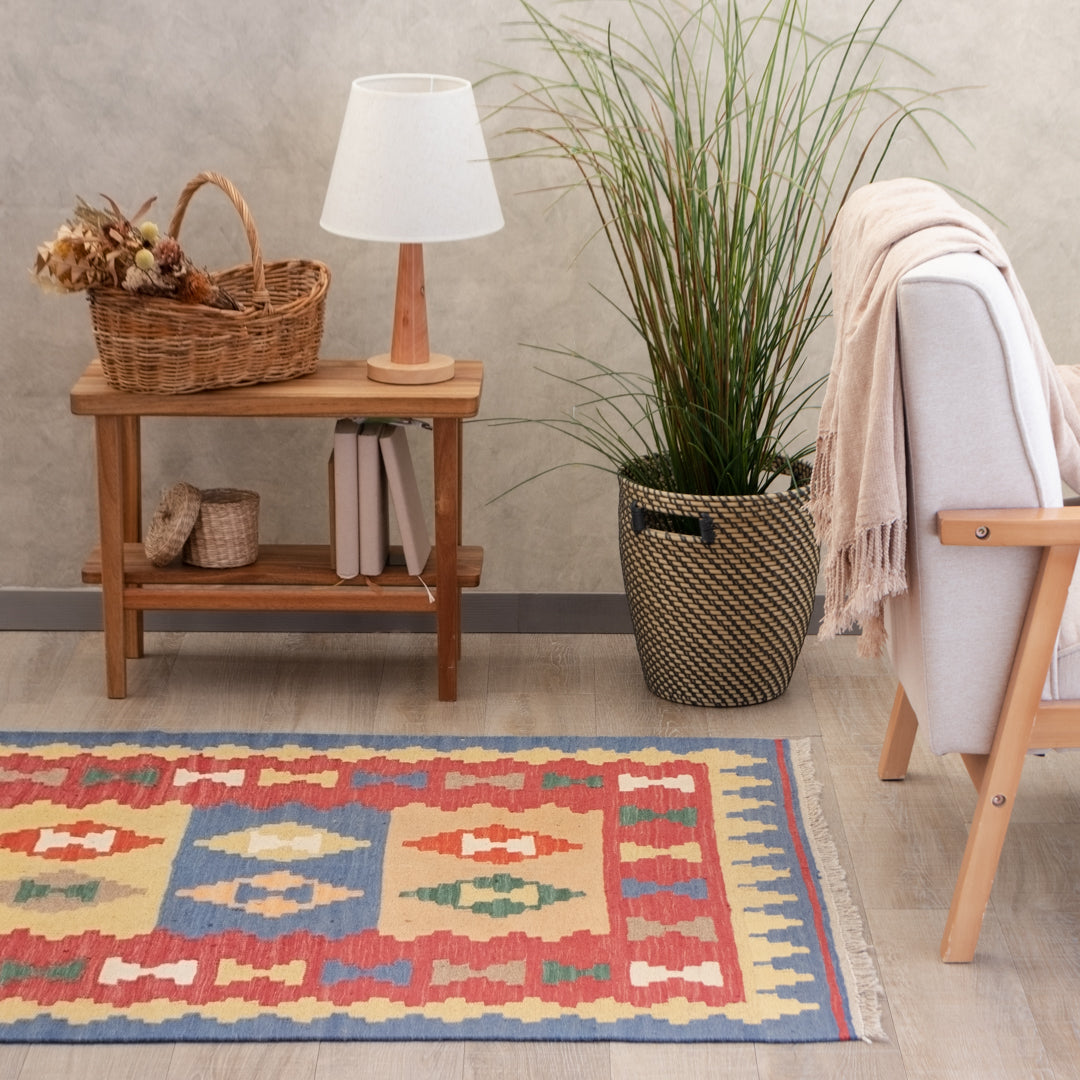 SHAMGAH シャムガー キリム ラグサイズ – Persiadirect