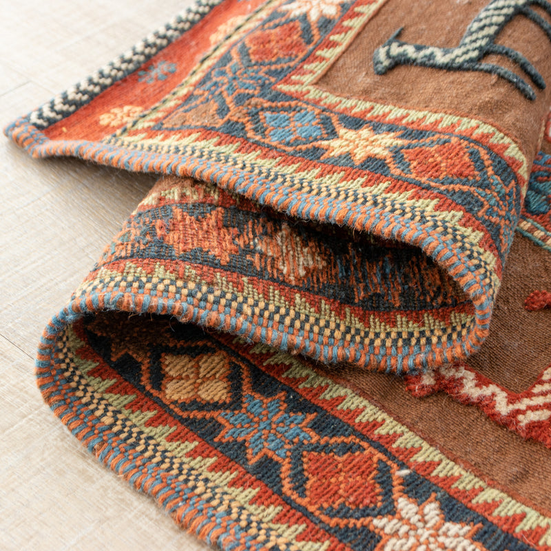 ペルシャ手織りキリム　正方形サイズ