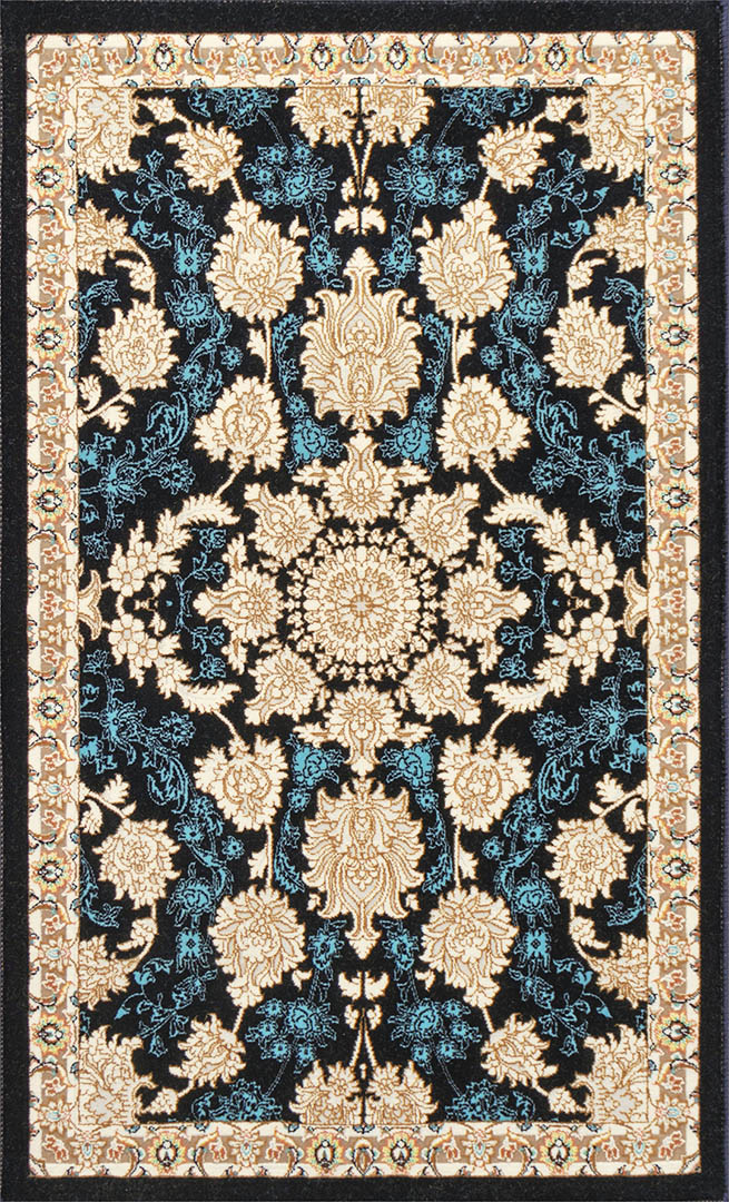 ペルシャ絨毯（機械織）　マールー柄　コン　50×80cm　イメージ